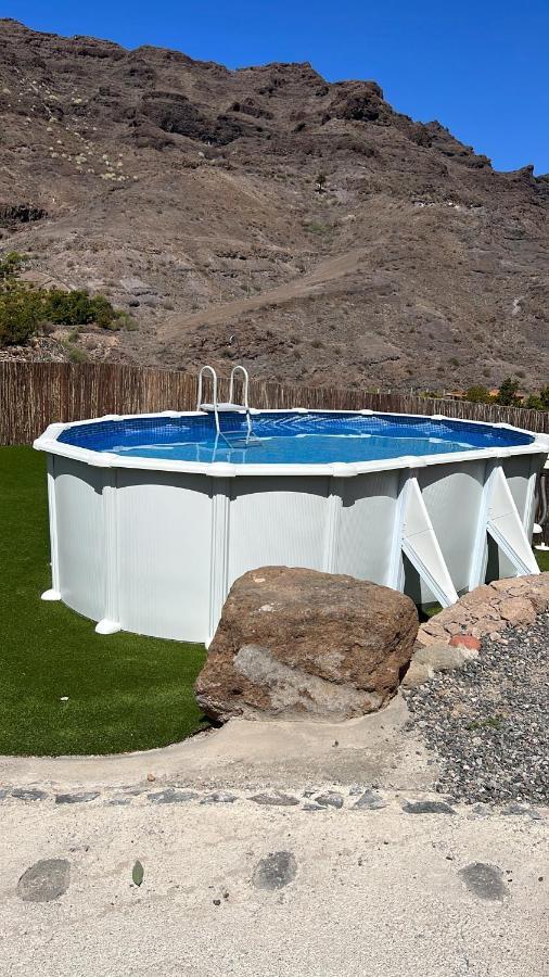 Casa Rural Con Bano Adaptado Y Piscina En Mogan Ngoại thất bức ảnh