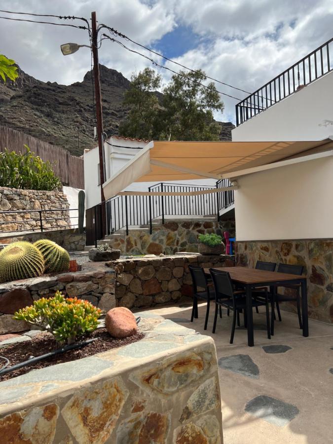 Casa Rural Con Bano Adaptado Y Piscina En Mogan Ngoại thất bức ảnh