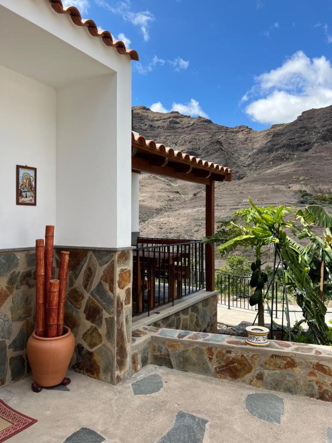 Casa Rural Con Bano Adaptado Y Piscina En Mogan Ngoại thất bức ảnh